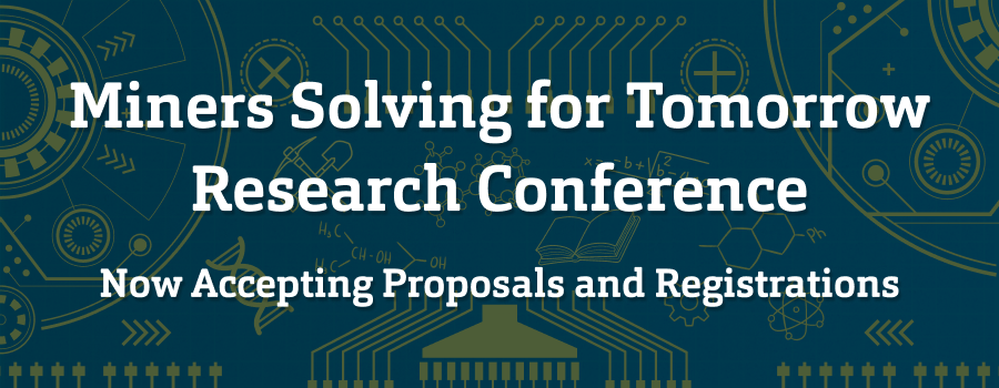 Miner Solving For Tomorrow Research Conference - Now accepting proposals and registrations