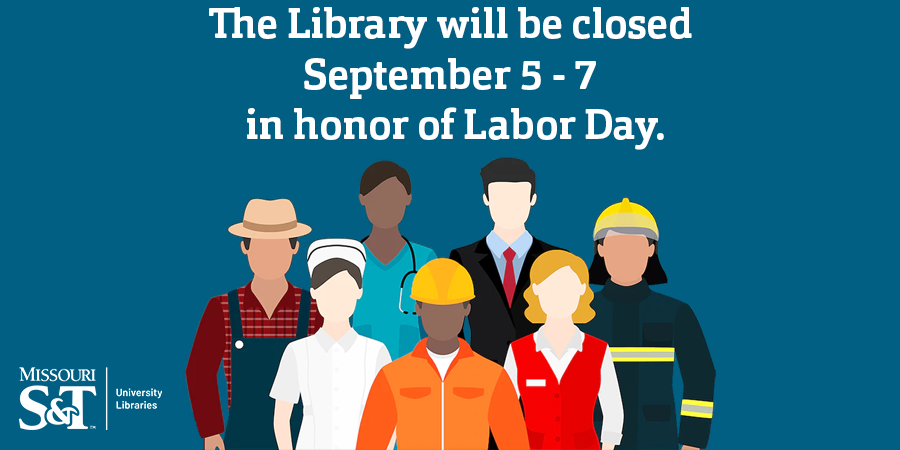 A blue background. Above a group of people in different work outfits is the text, 